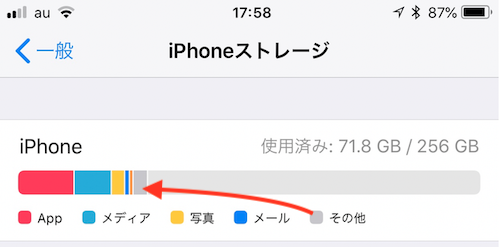 機種変の前に Iphoneストレージの その他 や 書類とデータ の容量が大きい Itunesでバックアップ出来ないを解決 Umedaya Com